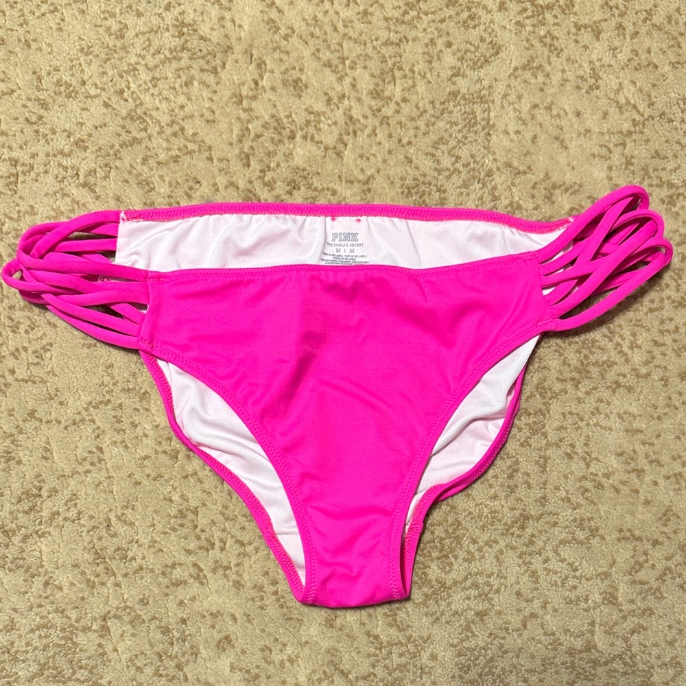 PINK Victoria's Secret Hot Pink Bikini Bottom